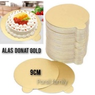 Gold donut base / tiramisu cake stand / thick quality gold donut stand 10pcs