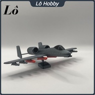 A-10 fighter aircraft assembly kit model