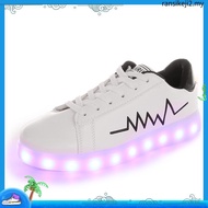 AIME Men/Women students ghost dance luminous shoes USB rechargeable led light sneaker Women's Shoes