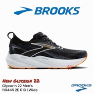 New Glycerin 22 Brooks Men’s Glycerin 22 Bouncy Cushioning Running Shoe ( 110445 2E 013 | Wide )