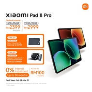 [NEW] Xiaomi Pad 8 Pro |8GB+256GB, Snapdragon 8 Elite Mobile Platform, 3.2K 144Hz crystal-clear disp