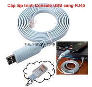 Cáp lập trình Console USB to RJ45 CH340