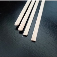 20 Pcs Balsa wood strip 1mm x 3mm soft balsa model wood