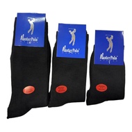 Stokin Unisex/ Masterpolo/ Stokin Black School/ Stoking Hitam Sekolah/ Casual Socks/ Ankle Socks/Sto