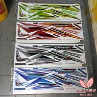 stiker sticker body stripe cover set (1) honda wave125s wave 125s wave 125i wave125i