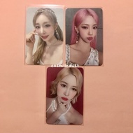 [ready stock] wjsn sequence my music taste mmt r1 r2 benefit photocard pc yeonjung dayoung yeoreum