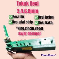 [TERLARIS COD] Alat tekuk besi 8mm pembuat ring cincin colum cakar ayam bangunan