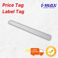 Chiller Price Tag Wire Shelf Price Tag Cooler Shelf Tag Label tag with data strip 500mm x 40mm Refri
