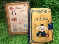 Sanrio Cinnamoroll 玉桂狗 玉貴狗 肉貴狗 肉桂狗 大耳狗 喜拿狗 香港限定 旅行 行李箱 購物袋 書