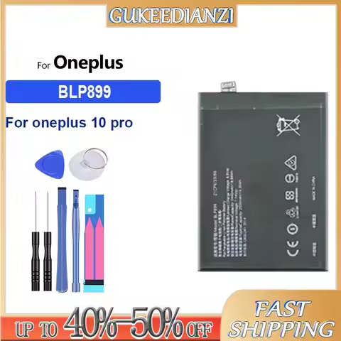 Battery BLP829 BLP899 BLP827 2250mAh-5000mAh For OnePlus (10 9 8 7 7T )Pro 8T 6T 6 5 5T 3T 3 2 1 Nor