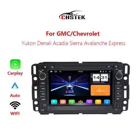CHSTEK Car Radio Carplay For Chevrolet Traverse Express Van Impala Silverado GMC Yukon Sierra Savana