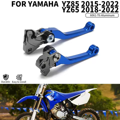 Motorcycle Parts CNC Brake Clutch Lever For Yamaha YZ65 2018-2022 YZ85 2015-2022 Motorcycles Accesso