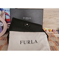 PRELOVE Furla Glenda XL Zip Around L 3D Bow Wallet, 100% original