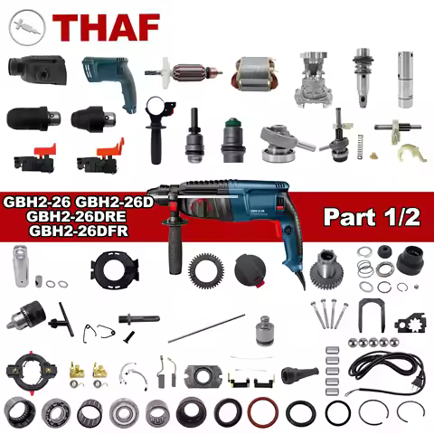 Replacement Spare Parts Power Tool Part Accessories For BOSCH Rotary Hammer GBH2-26 GBH2-26D GBH2-26