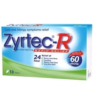 zyrtec R tablet suplemen kulit alergy / strip @10 tablet