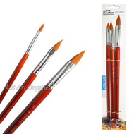 V-Tec Triangular Brush 806 Set of 3 Painting Brush/ Set of 3