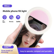 360° HD Selfie Light for Live Stream/Video Call |3 Brightness Levels USB Rechargeable