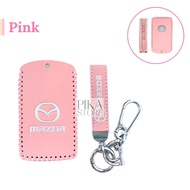 Mazda 3 CX30 CX60 CX80 CX5 Key Cover Leather Key Case Sarung Kunci Mazda CX30 CX60 Accessories