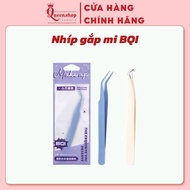 [Quick] Safe Stainless Steel BQI False Eyelash Tweezers, High Quality Curved Eyelash Tweezers