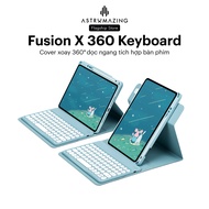 [Keyboard Fusion 360] AstroMazing 360 rotating bluetooth Keyboard case with Trackpad for iPad