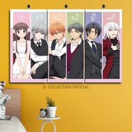 Honda Tohru Anime Gaming Room Display 45X30 Multi Panel | D. Official Collection| Anime Fruits Baske