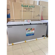 (NEW)SAKATO Double Door Freezer 660L SF-660DC