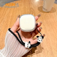 for Baseus Bass BD1 Case Transparent Soft Case Cute Puppy Lanyard Suitable for Baseus Bass BD1 Shock