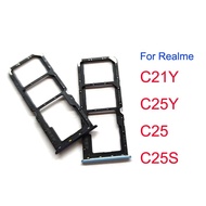 SIM Card Tray Holder For Realme C21Y C25Y C25 C25S
