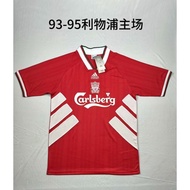 93-95 Season Liverpool Home Vintage Jersey S-XXL Adult Short Sleeve Sports Soccer Jersey AAA