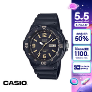 CASIO นาฬิกาข้อมือ CASIO รุ่น MRW-200H-1B3VDF วัสดุเรซิ่น สีดำ