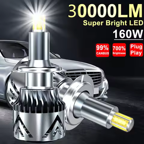 Turbo Led 360 Light Hb3 9005 9006 HB4 Canbus Car Mini Headlight Bulb H11 H1 9012 H7 led projector Au
