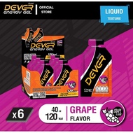 DEVER energy gel (vital source of energy) ดีเวอร์ เจลให้พลังงาน เจลพลังงาน เจลเพิ่มพลังงาน เกลือแร่ 