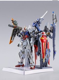 全新 Metal Build 突擊高達 Strike Gundam 10th Ver  10週年  清水西 + 劍裝Sword Strike + 炮裝Launcher Strike