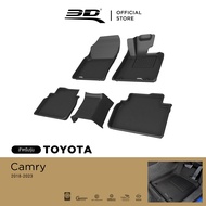 3D Mats พรมปูพื้นรถยนต์ TOYOTA CAMRY XV/ACV70 2020-2024 พรมกันลื่น พรมกันนํ้า พรมรถยนต์