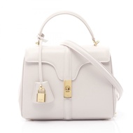 CELINE 16 Seize 小號單肩手提包 188003 粉紅色皮革 二手 女士 GHW