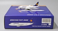 Ready Stock JC Wings Germany Hensa Airlines B737-500 D-ABIN 1: 400 Alloy Football Nose