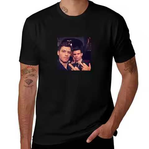 Klaus and Elijah Mikaelson T-Shirt Daily Wear Print T-Shirt