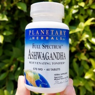 โสมอินเดีย Full Spectrum™ Ashwagandha 570 mg 60 Tablets (Planetary Herbals®)