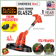 BLACK & DECKER GRASS TRIMMER 450W GL4525