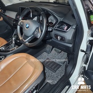 BMW 2 Series Active Tourer (F45) (2015-Dec 2021) (216i,218i) Basic Drips™ Car Mats / Floor Mats / Ca