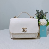 MS0430 CHANEL 香奈兒小號經典菱格翻蓋式信差鏈帶包包BUSINESS AFFINITY FLAP SMALL CAVIAR