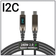 C to C I2C DIGITAL 240W HIGH QUALITY CABLE DATA CABLE (i2C NEW)