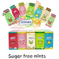 DOSFARM SUGAR FREE MINT (WATERMELON/TANGERINE/PEACH/LEMON)(15pkt)