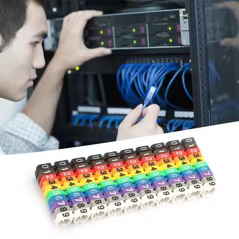 Cable Marker Cable Marker Tube Wire Number Digital Number Tube Wire Number Label Tube Cable Marker C