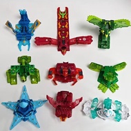 Bakugan Ultra Alien Dragonoid Geogan Rising Triangle Screws Collectible Action Figure and Trading Ca
