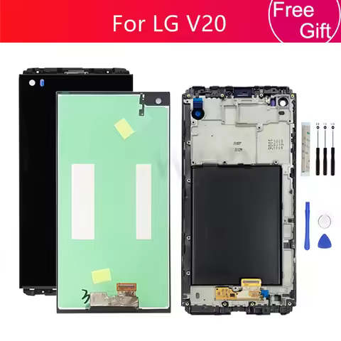 For LG V20 LCD Display VS995 VS996 LS997 H910 H918 Touch Screen Digitizer Assembly With Frame Repair