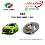 PERODUA AXIA FRONT DISC ROTOR (PIECE)