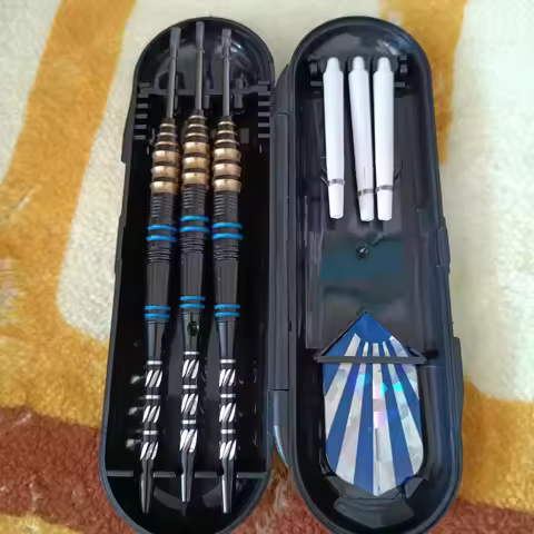 3Pcs Professional Steel Tip Darts 23G Tungsten Steel Needle Barre Dart Aluminum Shafts Fast DartFlig