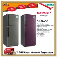 SHARP KULKAS 2 PINTU SJ-246GC / SJ 246 GC / SJ246GC