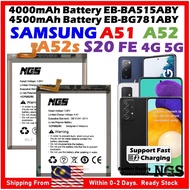 ORIGINAL NGS Brand Battery EB-BA515ABY / 4500mAh EB-BA525ABY Compatible For SAMSUNG A51 4G&5G / A52 